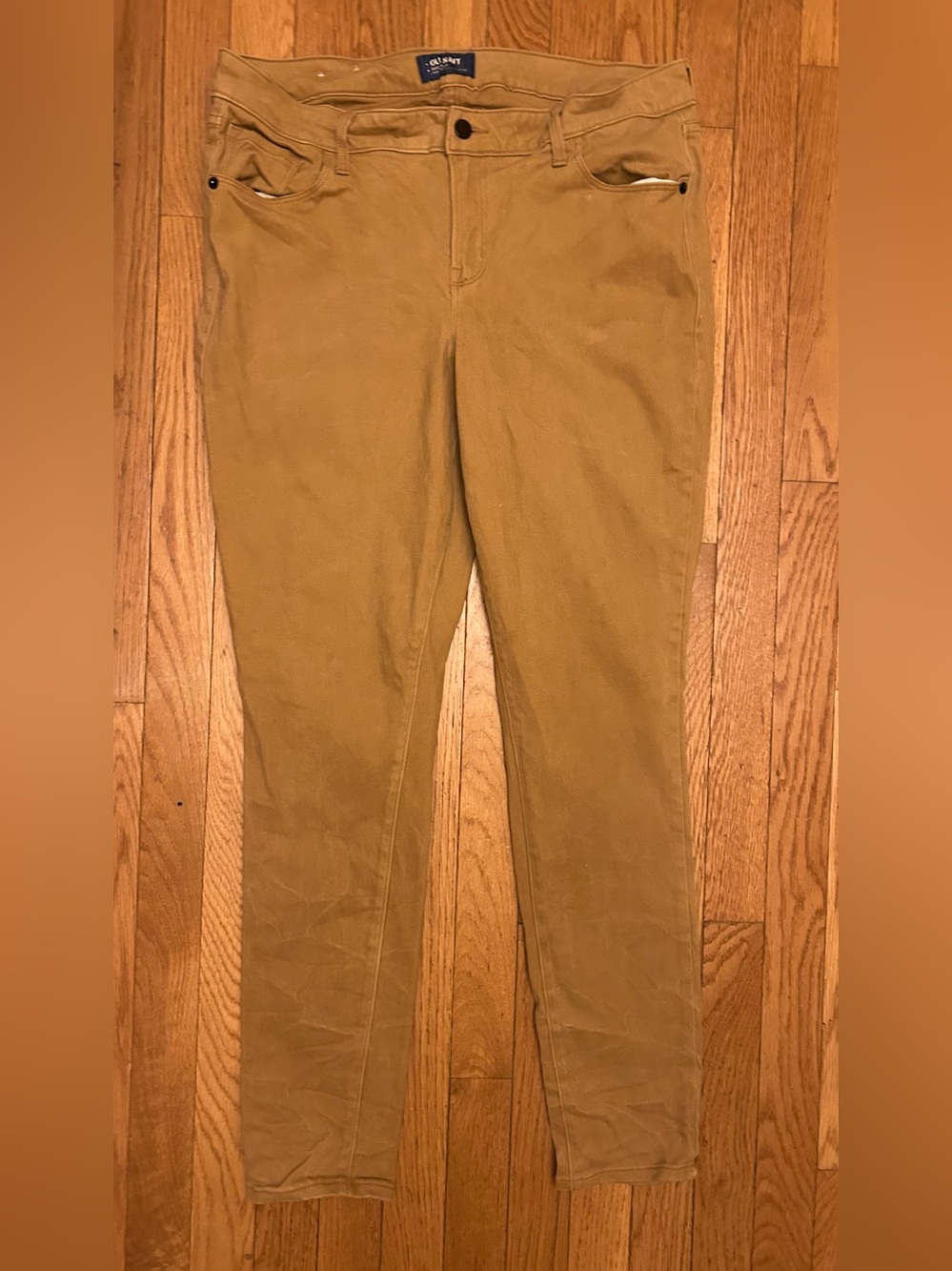 Old Navy Rock Star Beige Skinny Jeans Size 14